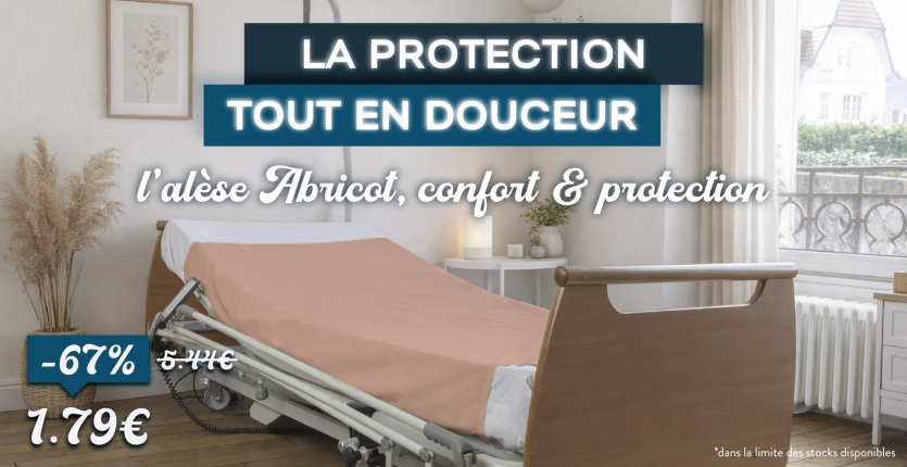 Destockage alèse abricot