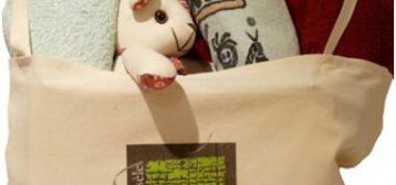 Sac Publicitaire Personnalisable en 2 couleurs (Vosges Terre Textile) - SP-0101