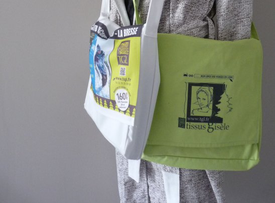 tgl besace vert anis possibilite personnalisation