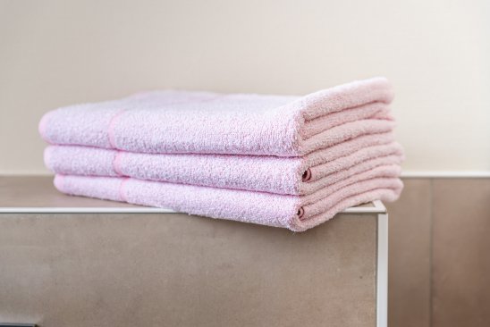 Drap de bain rose