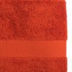 Serviette invité qualité terracotta