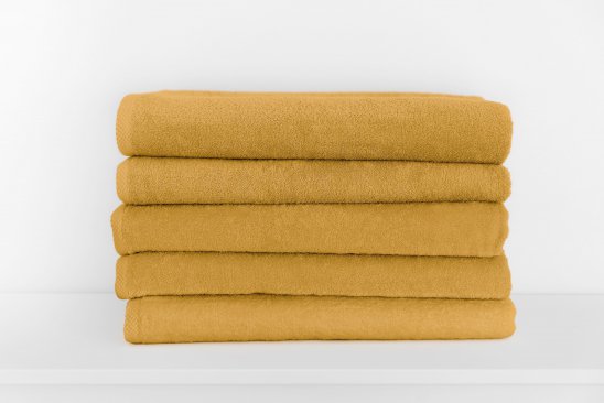 Drap de Plage collection La Baule - DBP-1505 - MOUTARDE