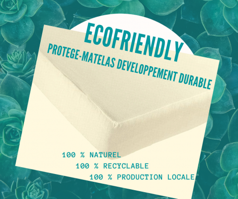 PROTEGE-OREILLERS ET MATELAS - DH-5410 - 160x200 protège-matelas eco-friendly