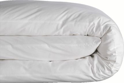 Housse de couette blanche