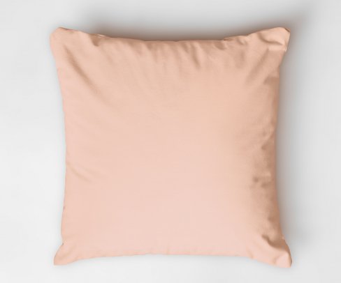 Taie collection Gisèle - TAS-2105 - Sac portefeuille 65x65 Saumon