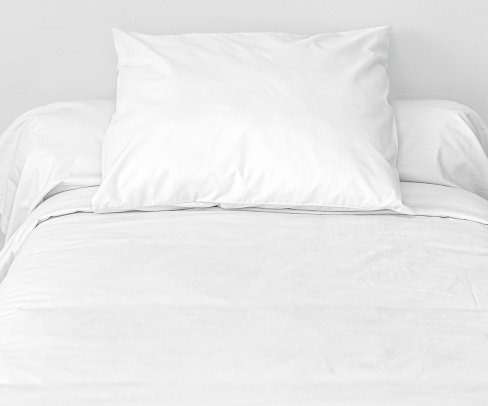 Housse de couette collection Elia - HC-1111 - 140x200 Sac Blanc