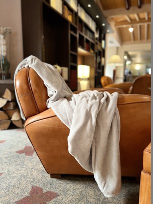 Plaid collection Cocooning - PLA-1103 - Perle