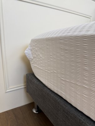 Drap-housse infroissable Collection Neptune - DH-22SR - 90x190